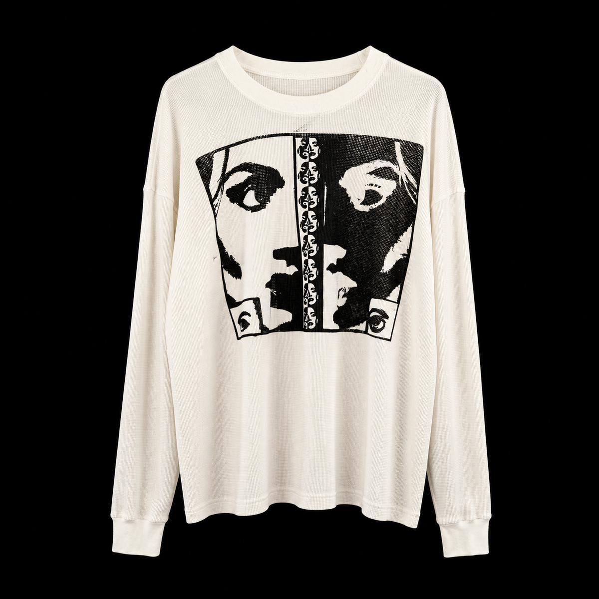 Hand screen printed artist long sleeve XL — 1 of 1 by KW for MADVILLX